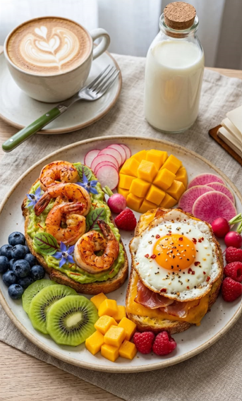 The Ultimate Modern Brunch Guide: Gourmet Toasts, Tropical Fruits, and Artisanal Coffee