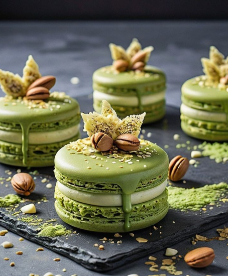 The Ultimate Premium Pistachio & White Chocolate Macarons Masterclass